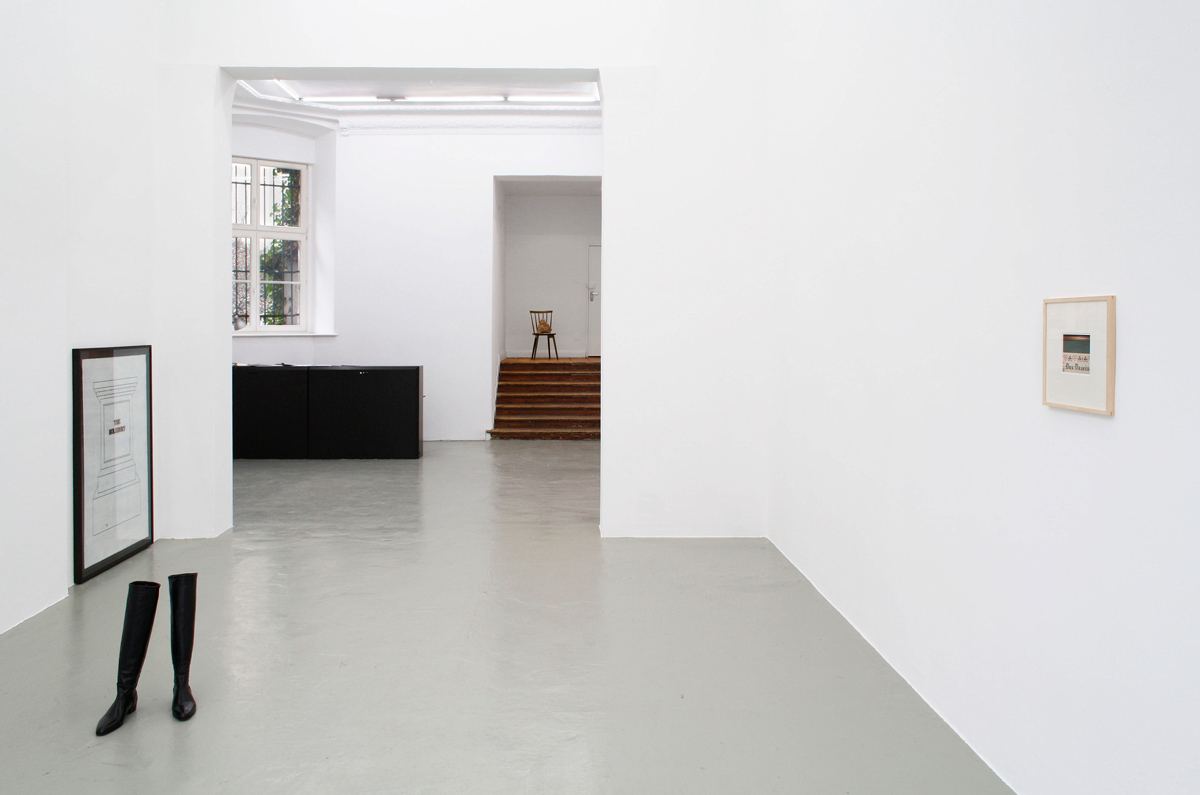 Installation view from Tarje Eikanger Gullaksen's exhibition Act Zero at Krome Gallery