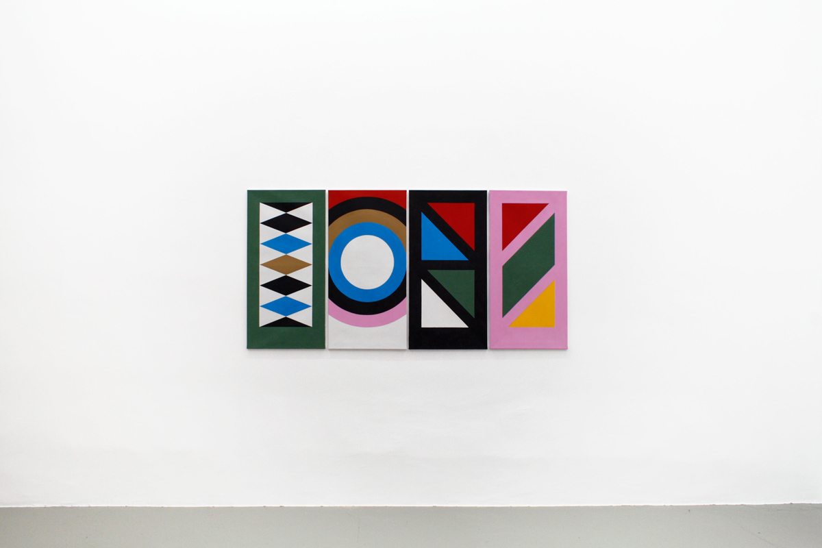 Installation view from Tarje Eikanger Gullaksen's exhibition Act Zero at Krome Gallery