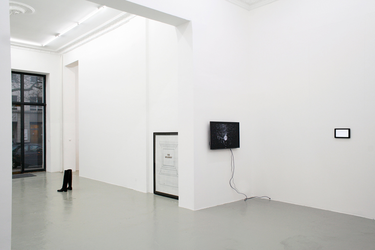 Installation view from Tarje Eikanger Gullaksen's exhibition Act Zero at Krome Gallery