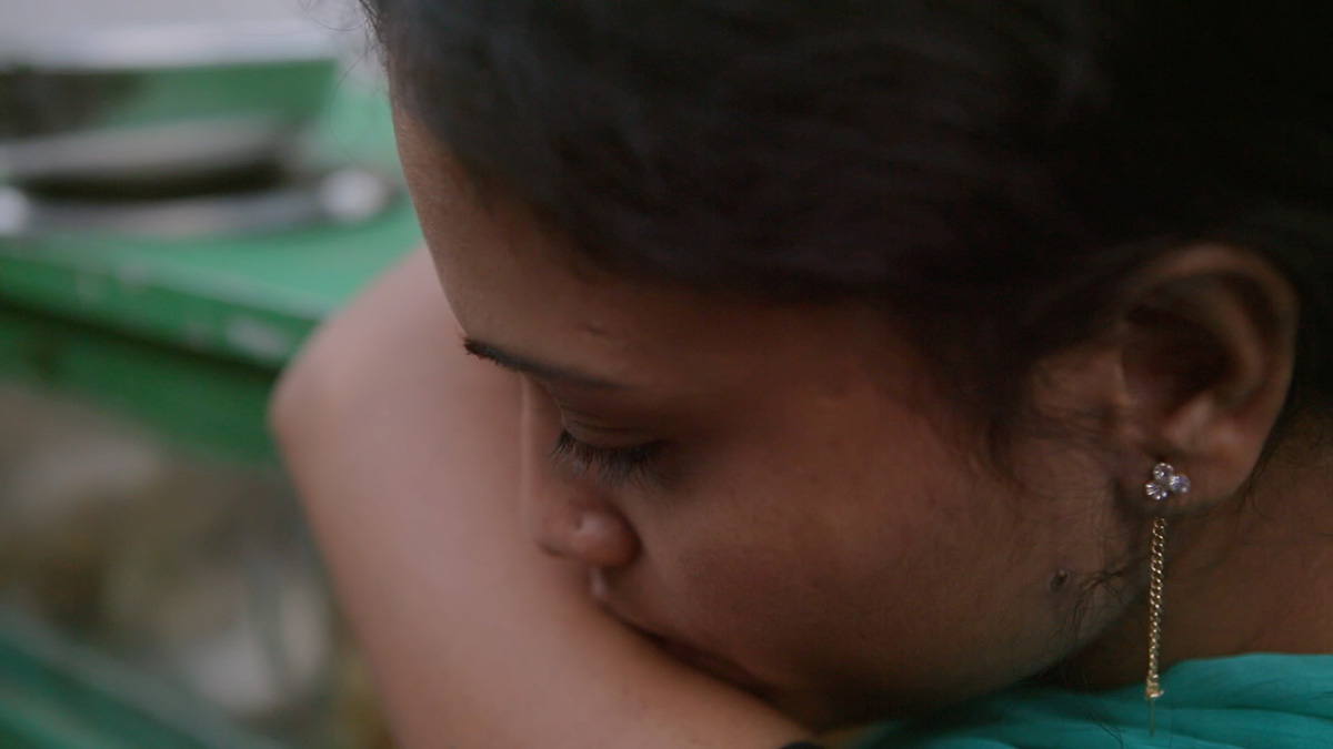 Woman still  from the film Objects in the mirror are as the appear by Tarje Eikanger Gullaksen