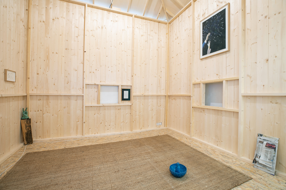 Artworks by Tarje Eikanger Gullaksen from the group show Boneless and Economical Notes and Illustrations at VEDA in Florence