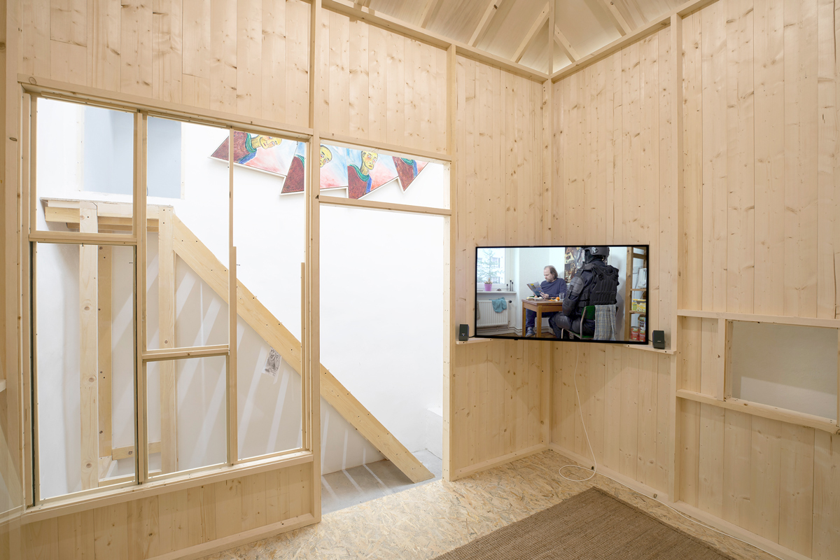 Artworks by Tarje Eikanger Gullaksen from the group show Boneless and Economical Notes and Illustrations at VEDA in Florence