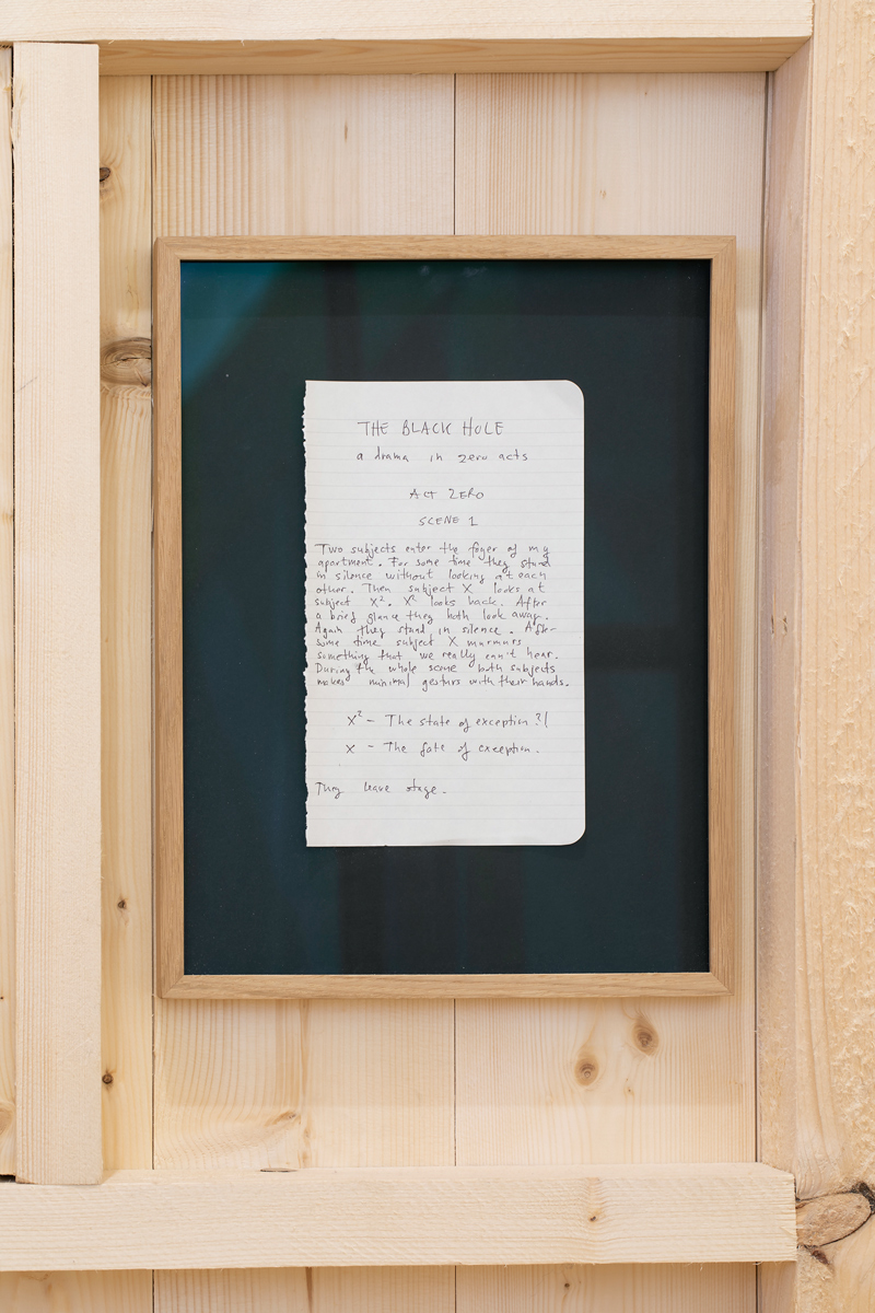 Artworks by Tarje Eikanger Gullaksen from the group show Boneless and Economical Notes and Illustrations at VEDA in Florence