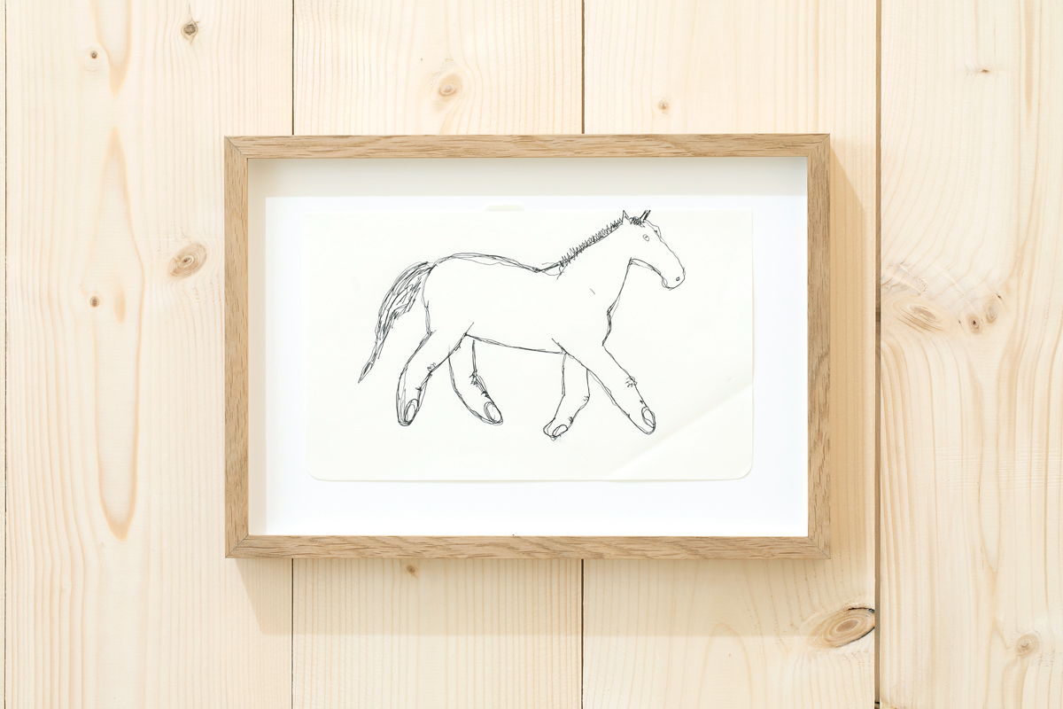 Artworks by Tarje Eikanger Gullaksen from the group show Boneless and Economical Notes and Illustrations at VEDA in Florence